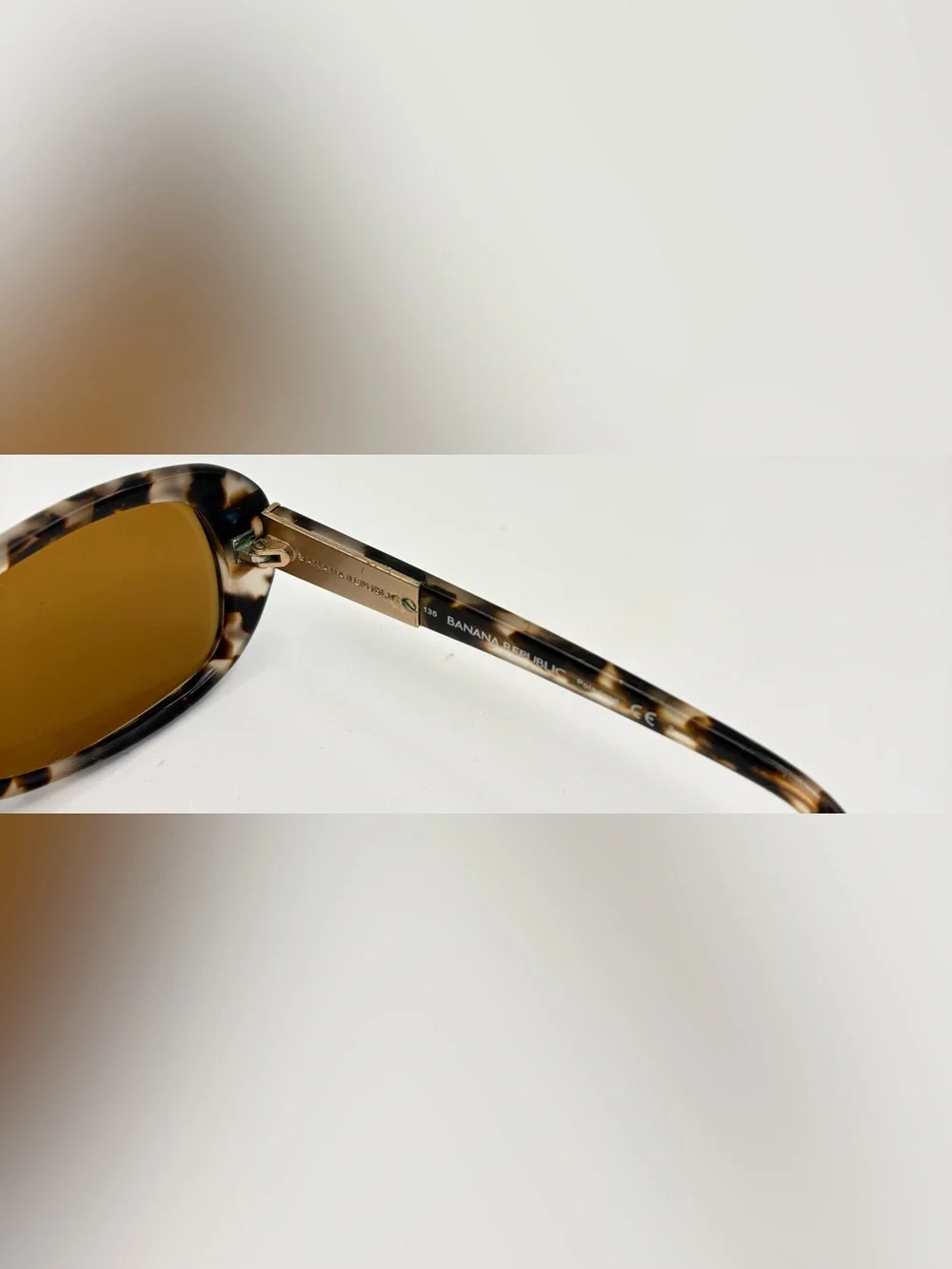 Banana Republic Amie/P/S Tortoise Oval Sunglasses Frames Only